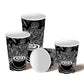 1000 x 16oz/480ml, Single Wall Hot Art Disposable Cups, Art Cup[CA2313]