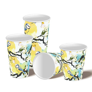 8oz single wall paper cup art series cups