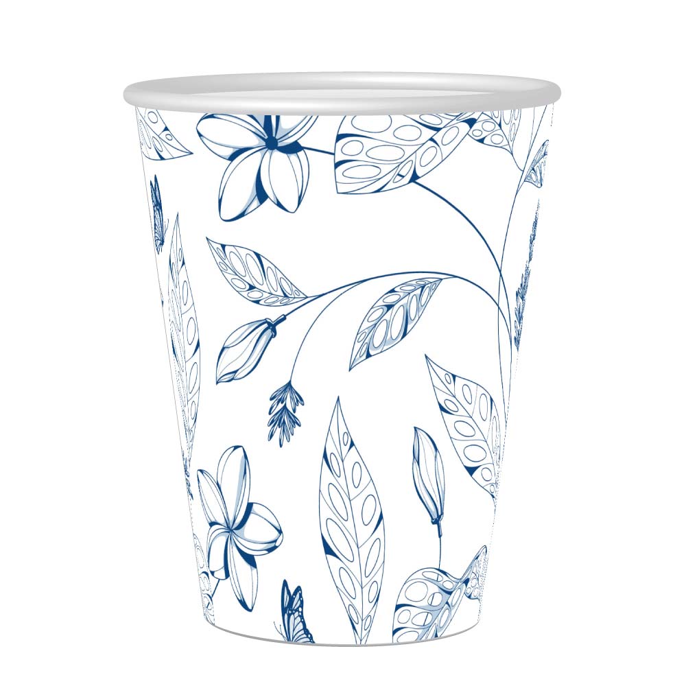 12oz single wall paper cups