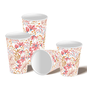 8oz single wall paper cups