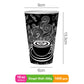 1000 x 16oz/480ml, Single Wall Hot Art Disposable Cups, Art Cup[CA2313]