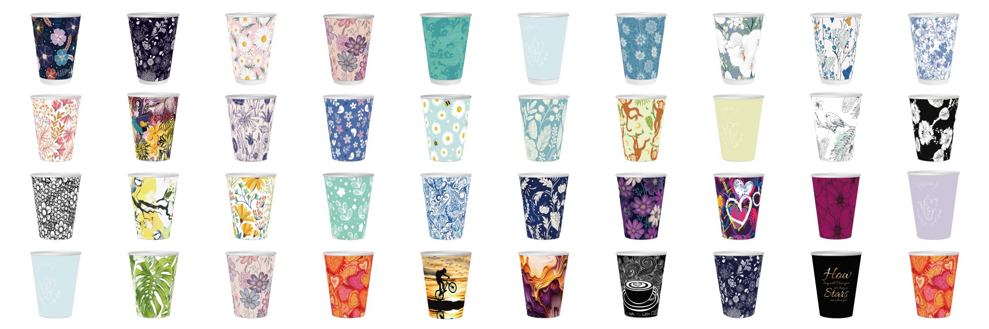 Coffee paper cups-Single Double Wall Disposable Paper Cups New Zealand